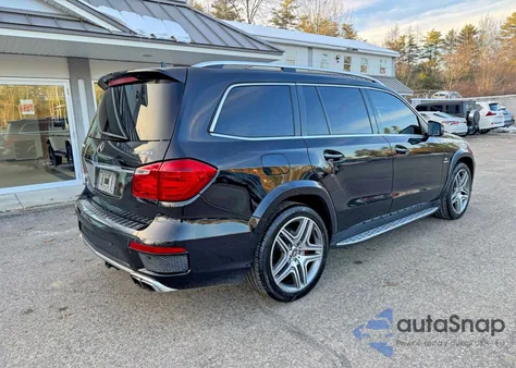 2013 Mercedes-Benz Gl 63 Amg z USA, uszkodzony, nr VIN 4JGDF7EE9DA221900